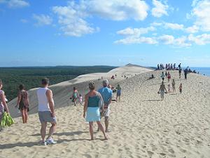 100 mtres d'altitude, la plus haute dune d'Europe