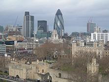 La Tour de Londres vue du Tower Bridge