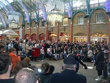 Animations dans Covent Garden 